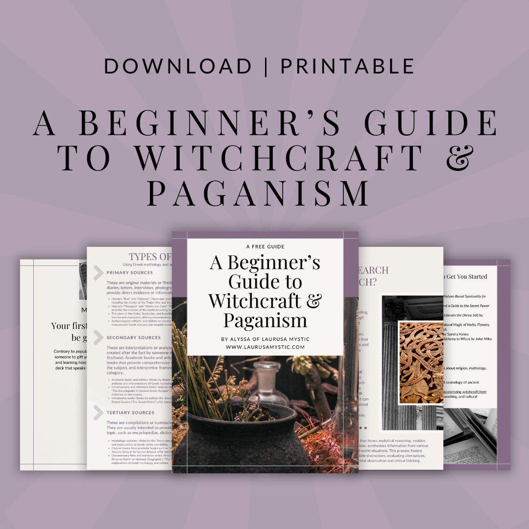 FREE Beginner's Guide to Witchcraft & Paganism - Digital Download