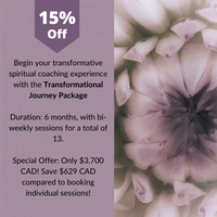 Transformational Journey Package - 6 Months | Spiritual Coaching