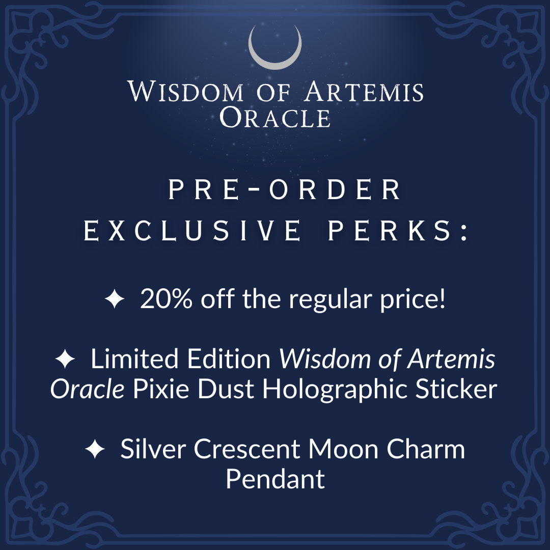 PRE-ORDER: Wisdom of Artemis Oracle Deck & Guidebook Set (Ships throughout March 2025)