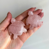 Rose Quartz Sea Turtle