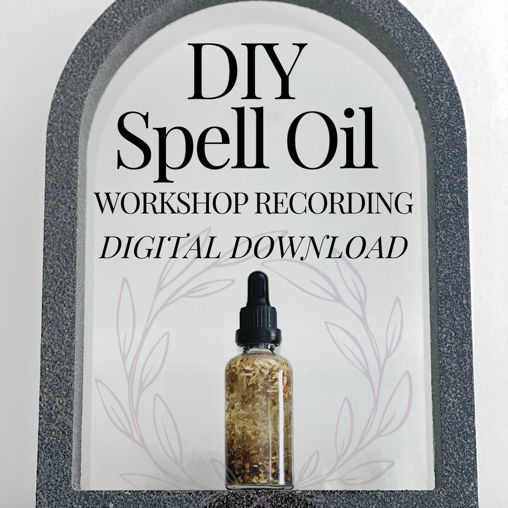 DIY Spell Oil Workshop Video Download