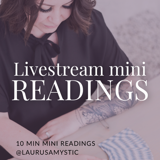 Limited Spots: Livestream Mini Reading