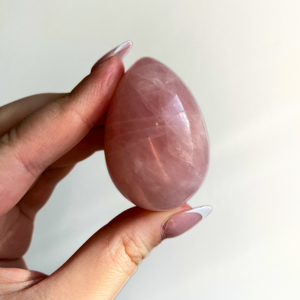 Rose Quartz Egg