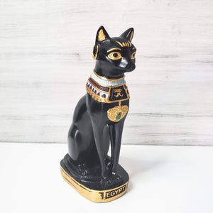 Egyptian Cat / Bastet Goddess Statue-Laurusa Mystic-Magical Items