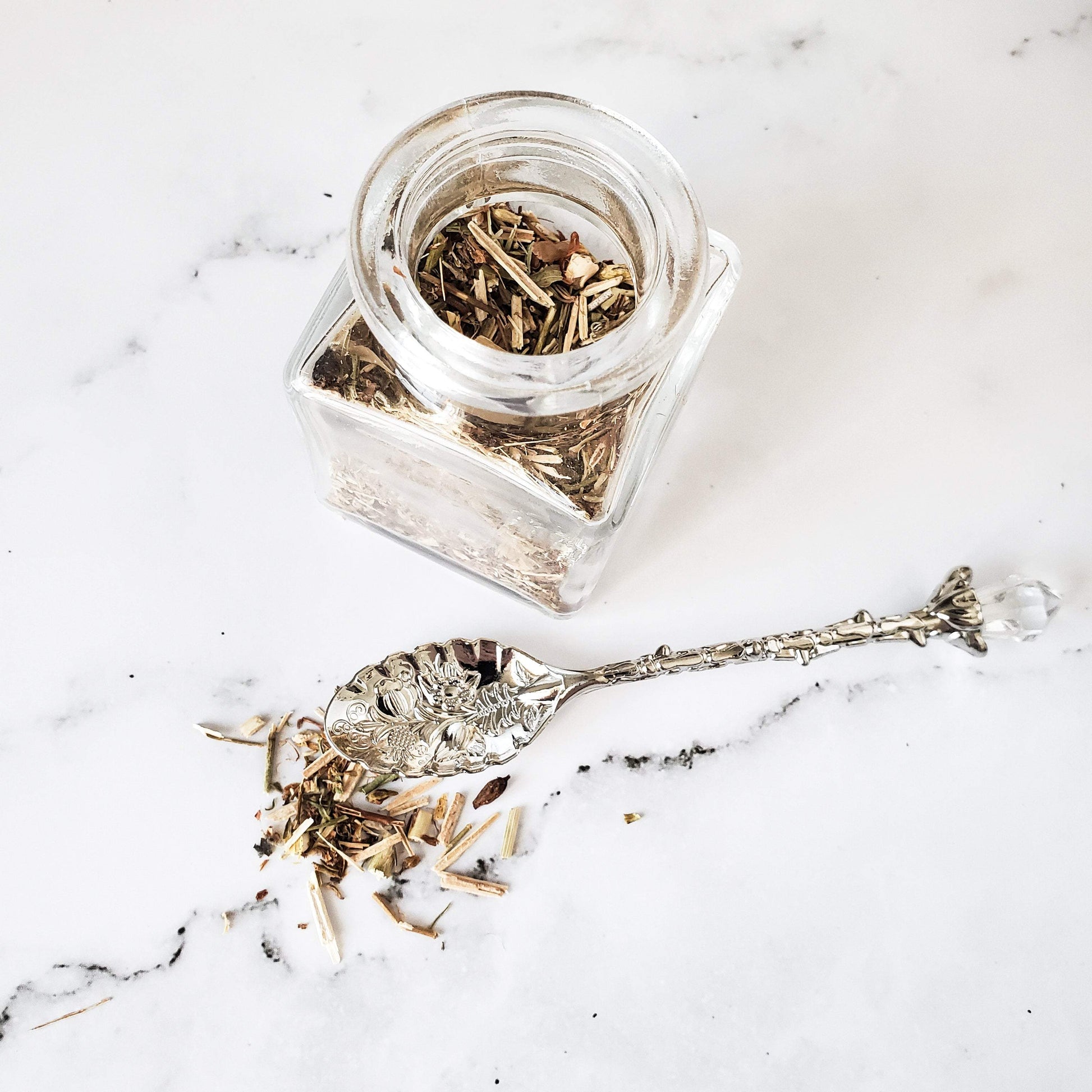 Faux Crystal Herb Spoon-Magical Items