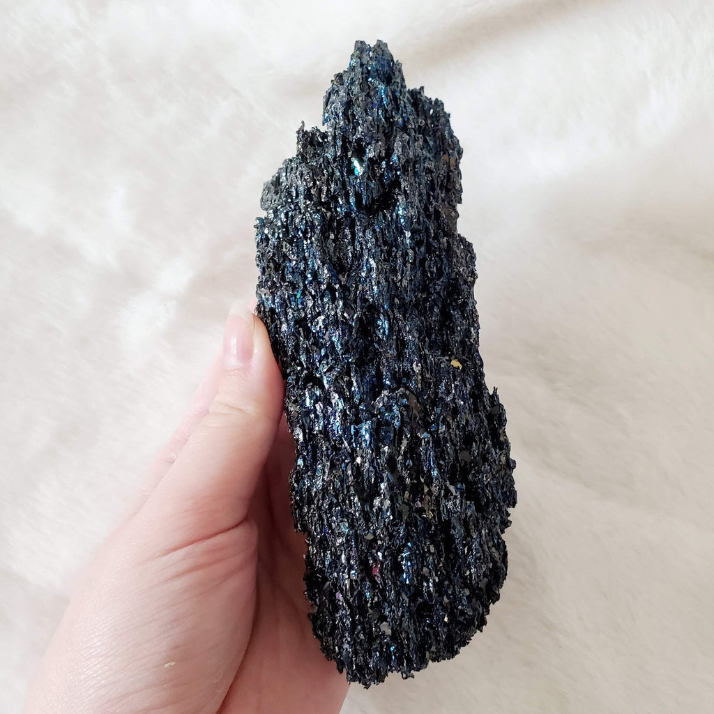Carborundum (Moissanite)-Laurusa Mystic-Crystal,crystals,Raw